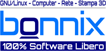 Bonnix - GNU/Linux, Computer, Rete, Stampa 3D - 100% Software Libero